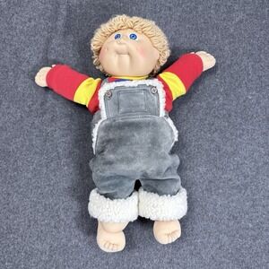 Vintage 1982 Cabbage Patch Kids Coleco Doll Blond Hair Blue Eyes 16in Taiwan